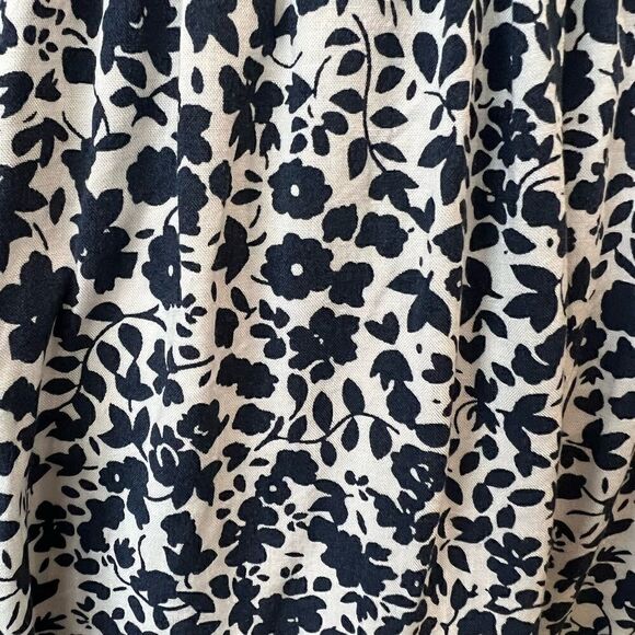 Gap Summer dress white and blue floral size medium - Picture 3 of 16